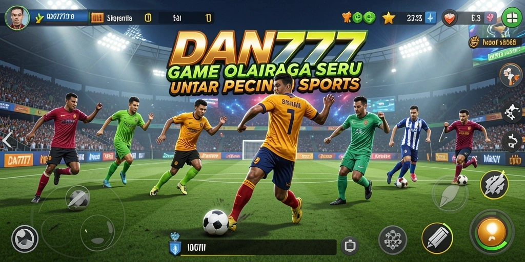 Tampilan seru dari gameplay <strong>DAN777</strong> dalam aksi olahraga.