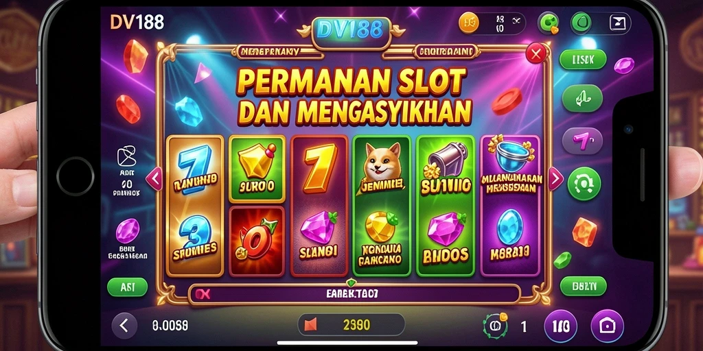 Tampilan menarik dari gameplay Slot DV188 yang menggugah selera.