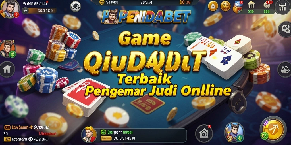 Tangkapan layar utama PENIDABET memperlihatkan gameplay seru QiuQiu.