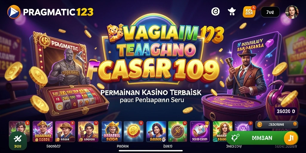 Screenshot gameplay PRAGMATIC123 menampilkan aksi seru permainan Kasino.