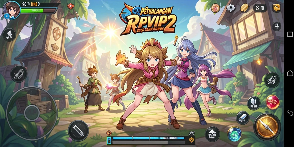 Gameplay RPVIP2 yang menarik dan penuh aksi.